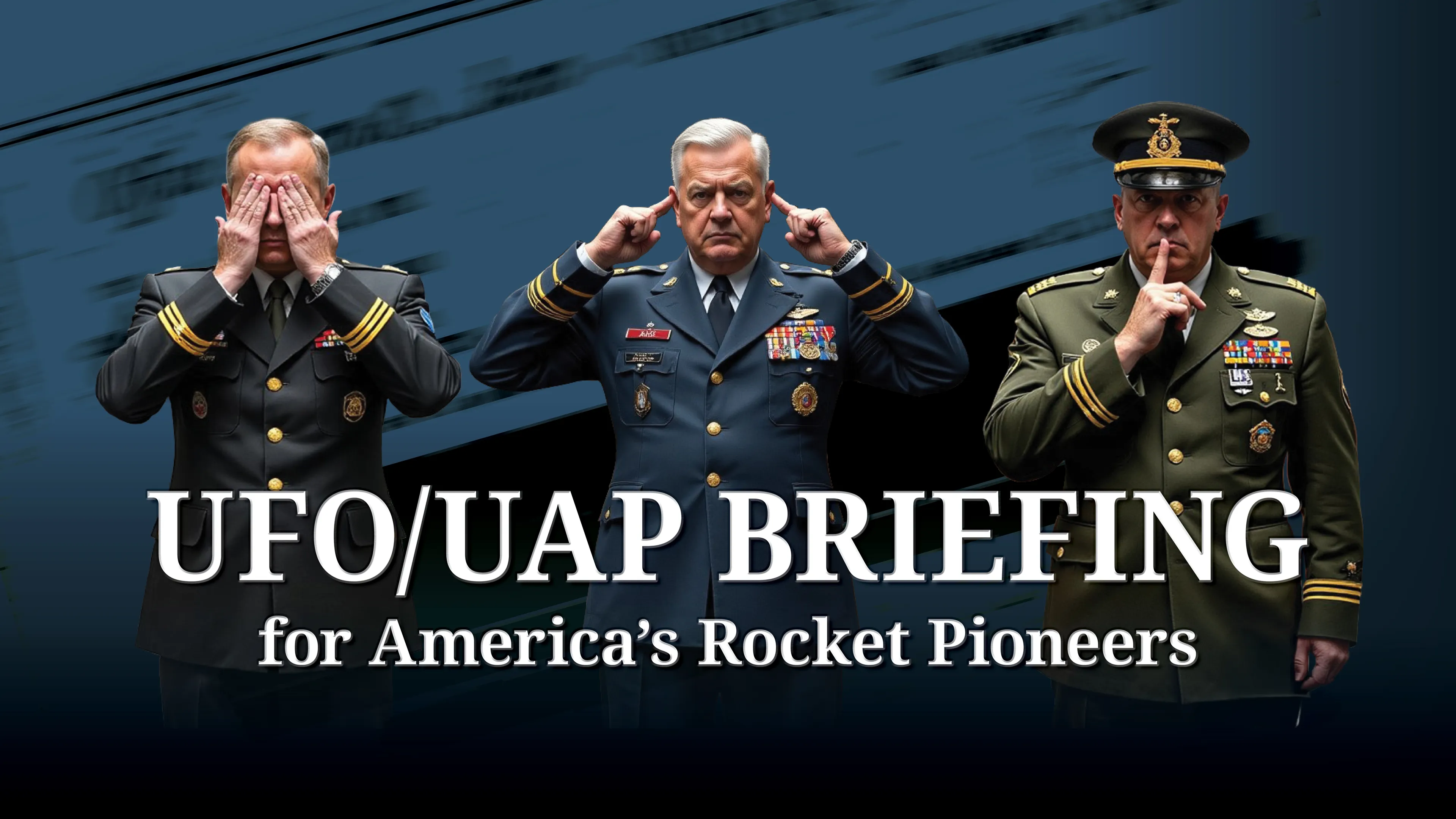 UFO / UAP Briefing for America's Rocket Pioneers poster